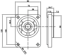 Bomba de engranajes Hybel S11