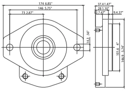 Bomba de engranajes Hybel S17