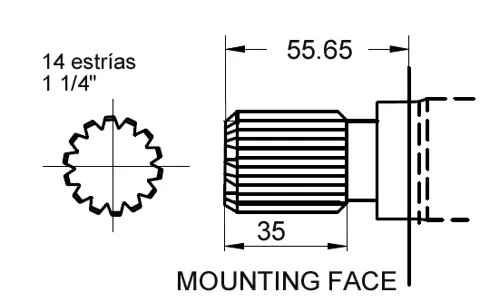 Bomba / motor de engranajes Commercial P315