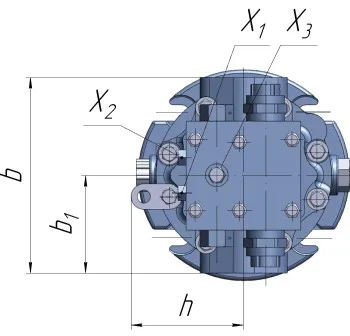 Motor de pistones axiales de caudal fijo Europarts serie 20