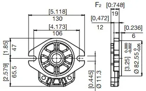 Motor de engranajes Bondioli & Pavesi HPL-MA-2 (Grupo 2)