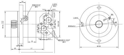 Motor orbital Thoth BM4S