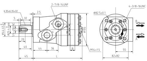 Motor orbital Thoth BMR