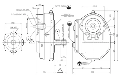 Multiplicador M6 6061.306.035