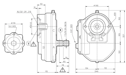 Multiplicador M6 6061.312.035