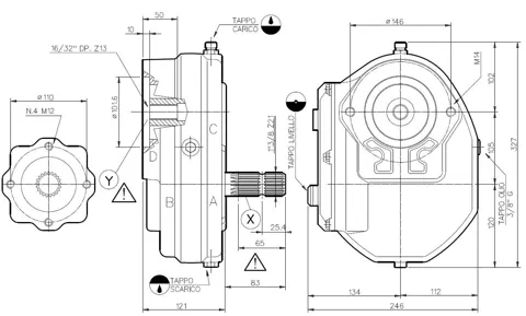 Multiplicador M6 6061.362.020