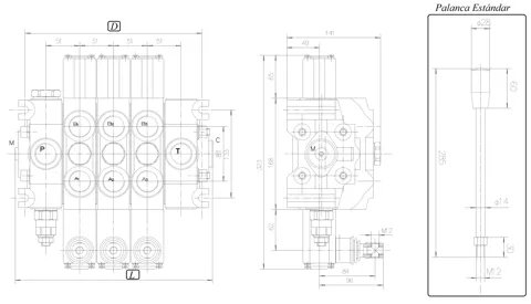Válvula de comando modular FZ KS180